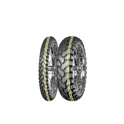 MITAS OPONA 130/80B18 ENDURO TRAIL XT+ DAKAR (PODWÓJNY ŻÓŁTY PASEK) 72R M+S TYŁ DOT 38-39/2023 (zamienna:70000490) (460126)