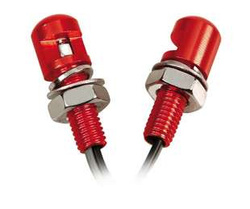90178 Led screws, blue light, 2 pcs – Red