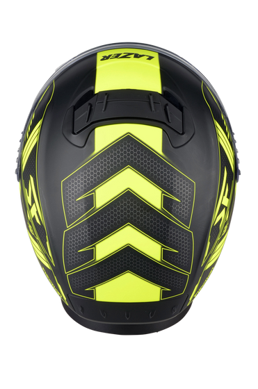 Kask Motocyklowy LAZER RAFALE EVO Roadtech (kol. Czarny - Żółty - Matowy) rozm. S