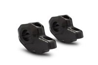 ZESTAW PODWYŻSZAJĄCY KIEROWNICĘ 22MM, PODWYŻSZENIE 30MM, PRZESUNIĘCIE 21MM, BLACK, SW-MOTECH