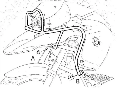 BMW R 1150 GS (2000-2004) tank guard