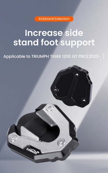 LOBOO Nakładka na stopkę boczną do Triumph Tiger1200 GT PRO (2023-) (10.3.03921.001.11)