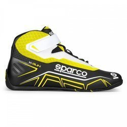 Sparco Karting Kart Racing Auto Shoes K-RUN black yellow
