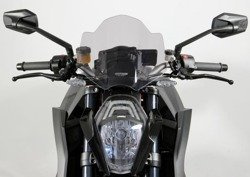 Szyba motocyklowa MRA KTM 1290 SUPER DUKE R, , 2013-2016, forma NRM, bezbarwna