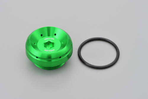OIL FILLER CAP BULLET  M30XP1.5/GREEN