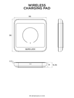 Podkładka z ładowaniem indukcyjnym Quad Lock®