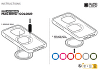 Żółty pierścień Quad Lock® MAG