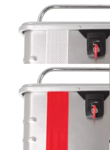 reflection stripes red