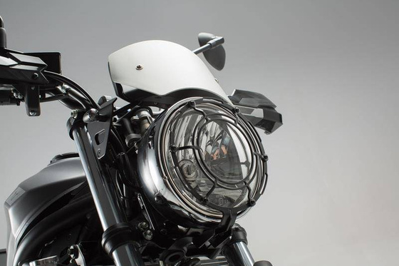 OSŁONA REFLEKTORA SW-MOTECH GRILL, SUZUKI SV650 ABS (15-) BLACK