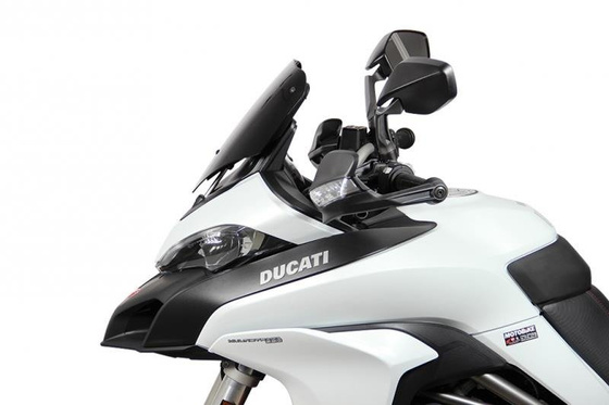 Szyba motocyklowa MRA DUCATI MULTISTRADA 950, AA, 2017-, forma SP, czarna
