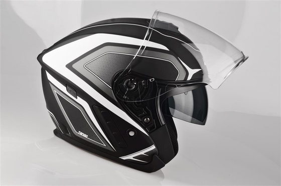 Kask Motocyklowy LAZER TANGO Hexa (kol. Czarny - Biały - Matowy) rozm. L