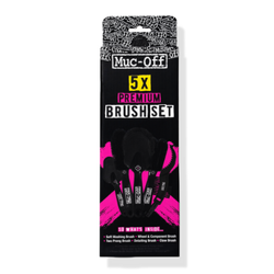 Muc-Off 206 - Zestaw 5 wysokiej jakości szczotek do mycia motocykla