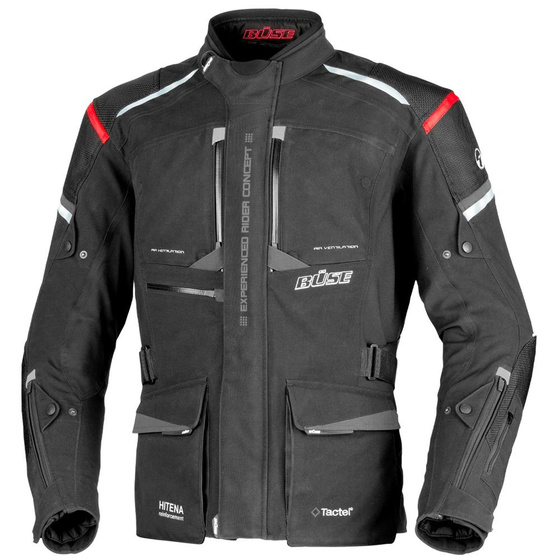 Kurtka motocyklowa BUSE Nova czarna 48