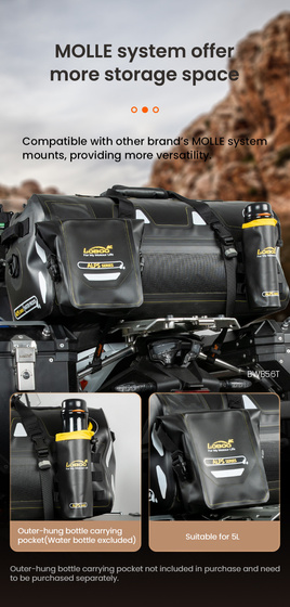 LOBOO TPU Torba 56L czarna (z hermetycznym zamkiem błyskawicznym) (10.4.01035.001.11)