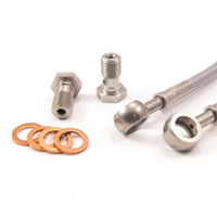 Stainless Braided Brake Lines HEL for AC Cars 3000HE 