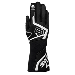 Sparco Tide + Race Kart Gloves (FIA) black white