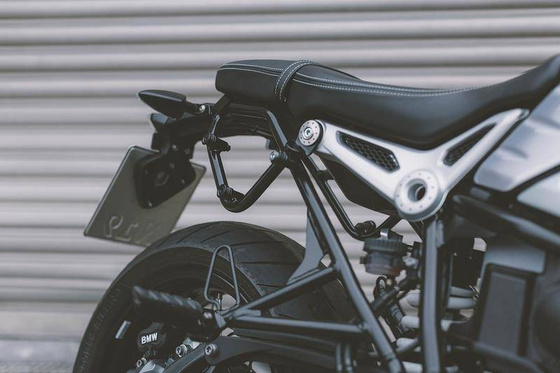 ZESTAW SAKW I STELAŻY LEGEND GEAR SW-MOTECH BMW R NINET (14-), PURE/URBAN G/S (16-) BROWN