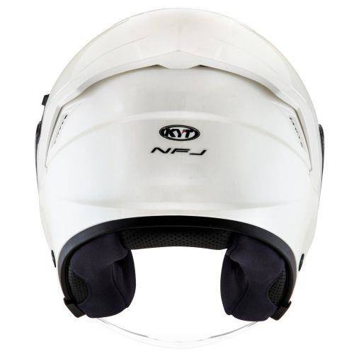Kask Motocyklowy KYT NF-J biały - L