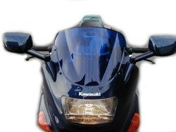 Szyba motocyklowa MRA KAWASAKI ZZR 1100, ZXT10D, 1993-, forma R, czarna