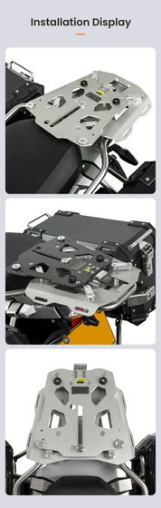 LOBOO Uchwyt kufra centralnego (wersja regulowana) KTM790ADV/R (2019-) (10.3.22221.101.01)