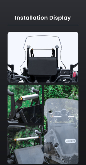 LOBOO Zestaw montażowy GPS CFMOTO 800MT (2023-) (10.3.09602.002.01)