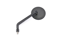 80998 D-MIRROR-21 Aluminum flat mirror round left black