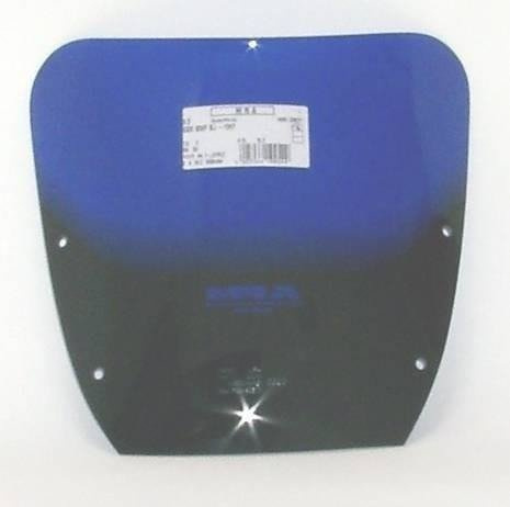 Szyba motocyklowa MRA SUZUKI GSX 600 F, GN72A/GN72B, -1997, forma S, czarna