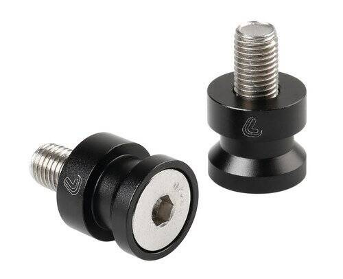 90641 Bobbins for forked stands - 10x1,25 mm – Black