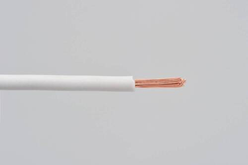 colored wire, AVS0.75, white, 2m