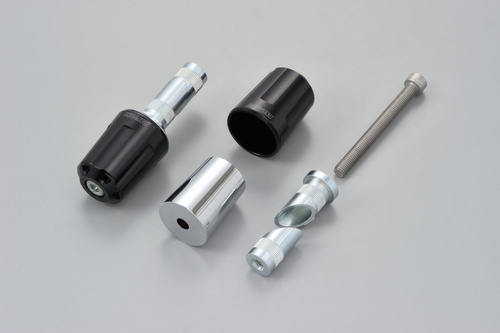 BAR END, HEAVY WEIGHT REVOLVER M8 BLACK