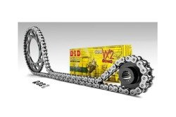 Chain and Sprockets set DID50VX 116 SUNF516-18 SUNR1-5353-46 (50VX-ZX12R 00-05 NINJA)