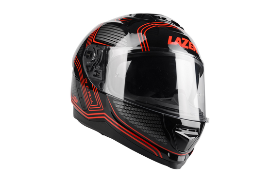 Kask Motocyklowy LAZER RAFALE EVO Darkside (kol. Czarny - Czerwony) rozm. M