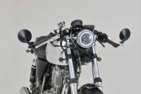 D-MIRROR-10 MARU2/BAREND SHORT, ABS+ALU 2PCS E-MARKED