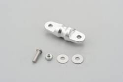 ADAPTER FOR HANDLEBAR BRACE BAR 50MM, SILVER