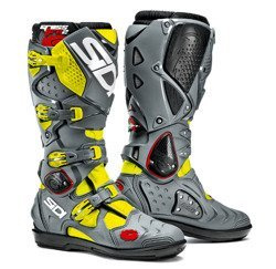 Buty motocyklowe enduro SIDI CROSSFIRE 2 SRS szaro/fluo