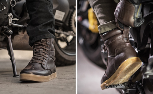 SHIMA Blake Motorcycle Shoes for men - Leather, Breathable