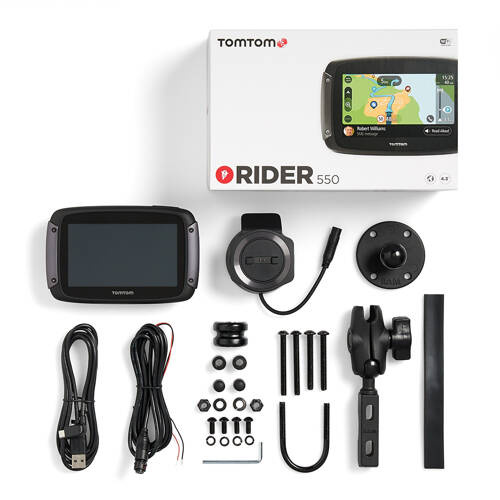 Rider 550 motorcycle navigation