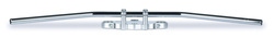 TRW LUCAS STEEL HANDLEBAR 22MM DRAGBAR MEDIUM CHROME POLISHED