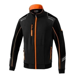 Sparco Tech Light Shell Jacket black/orange