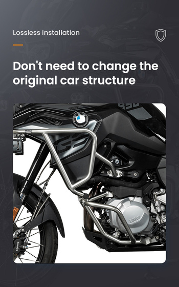 LOBOO Crash Bar do BMW F850GS (2023-) Silver (10.3.01033.001.21)