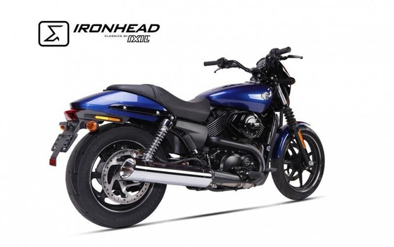 Tłumik IRONHEAD HARLEY DAVIDSON STREET 500 / 750 (14-16) typ HC2-2C chrom