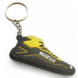 Racing Shoes Keyring Keychain Sparco