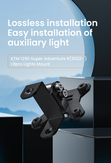 LOBOO Mocowanie świateł do KTM 1290 Super Adventure R (2022-) (10.3.10251.001.02)