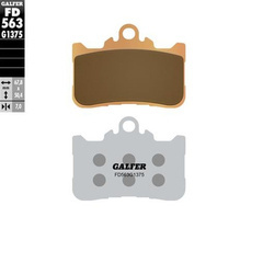 GALFER KLOCKI HAMULCOWE KH759 SPIEK METALICZNY (ZŁOTE) SPORT HONDA CB 500F '22-'24; CB 500 HORNET '24; CBR 500R '22-'24 CB 750 HORNET '22-'24