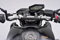 77437 MOUNT BAR 155MM Ø22.2MM BLACK HANDLE CLAMP MOUNT TYPE