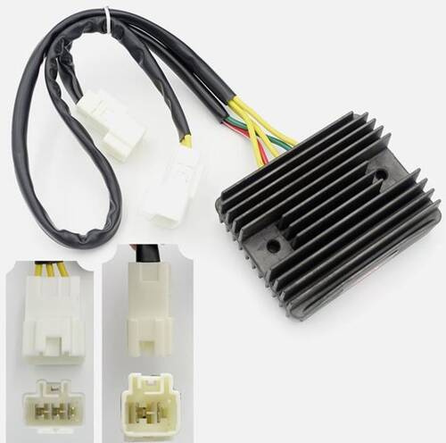 TOURMAX REGULATOR NAPIĘCIA PIAGGIO BEVERLY 300 '16-'20, MP3 300 '14-'16, X7 300 EVO '09-'10, BEVERLY 350 '14-'20, X10 350 '12-'15, MP3 500 '14-'16, APRILIA SRV 850 '12-'14 (OEM: 641711) (MADE IN JAPAN)