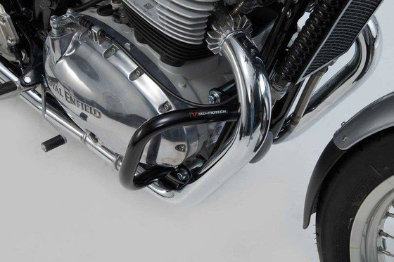 CRASHBAR/GMOL SW-MOTECH ROYAL ENFIELD INTERCEPTOR/CONTINENTAL BLACK