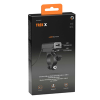 91799 Trek X, USB charger with double USB socket (USB A + USB C) rainproof