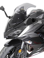Szyba motocyklowa MRA KAWASAKI Z 1000 SX, ZXT 00 W, 2017-, forma TM, czarna