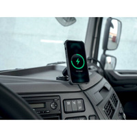 91806 Mag Wireless Orbit, Magnetic phone holder with wireless charge and adhesive suction cup